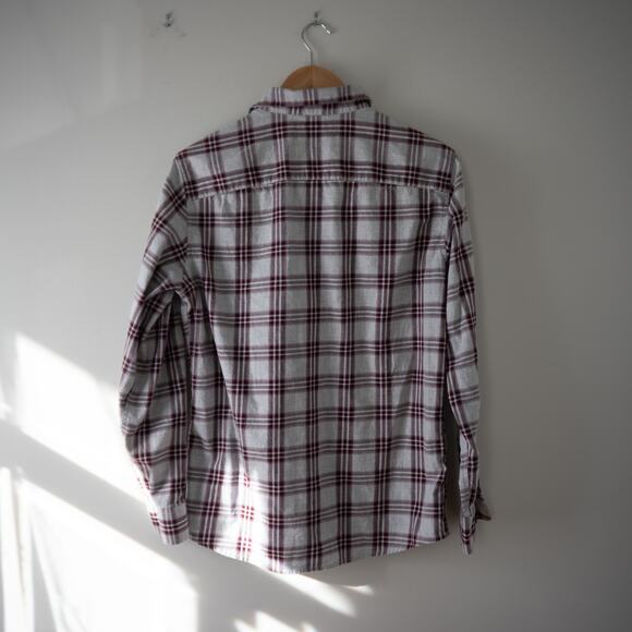 Marc Anthony Natural Stretch Slim Fit Men's Plaid Button Down - Picture 3 of 7